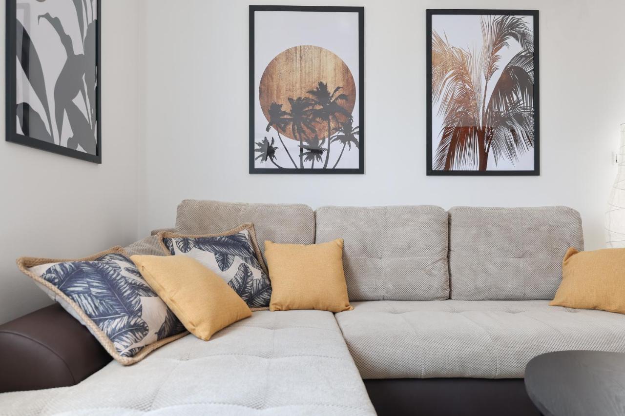 Chill 4 Real Sea View Mandre Apartment Exterior foto