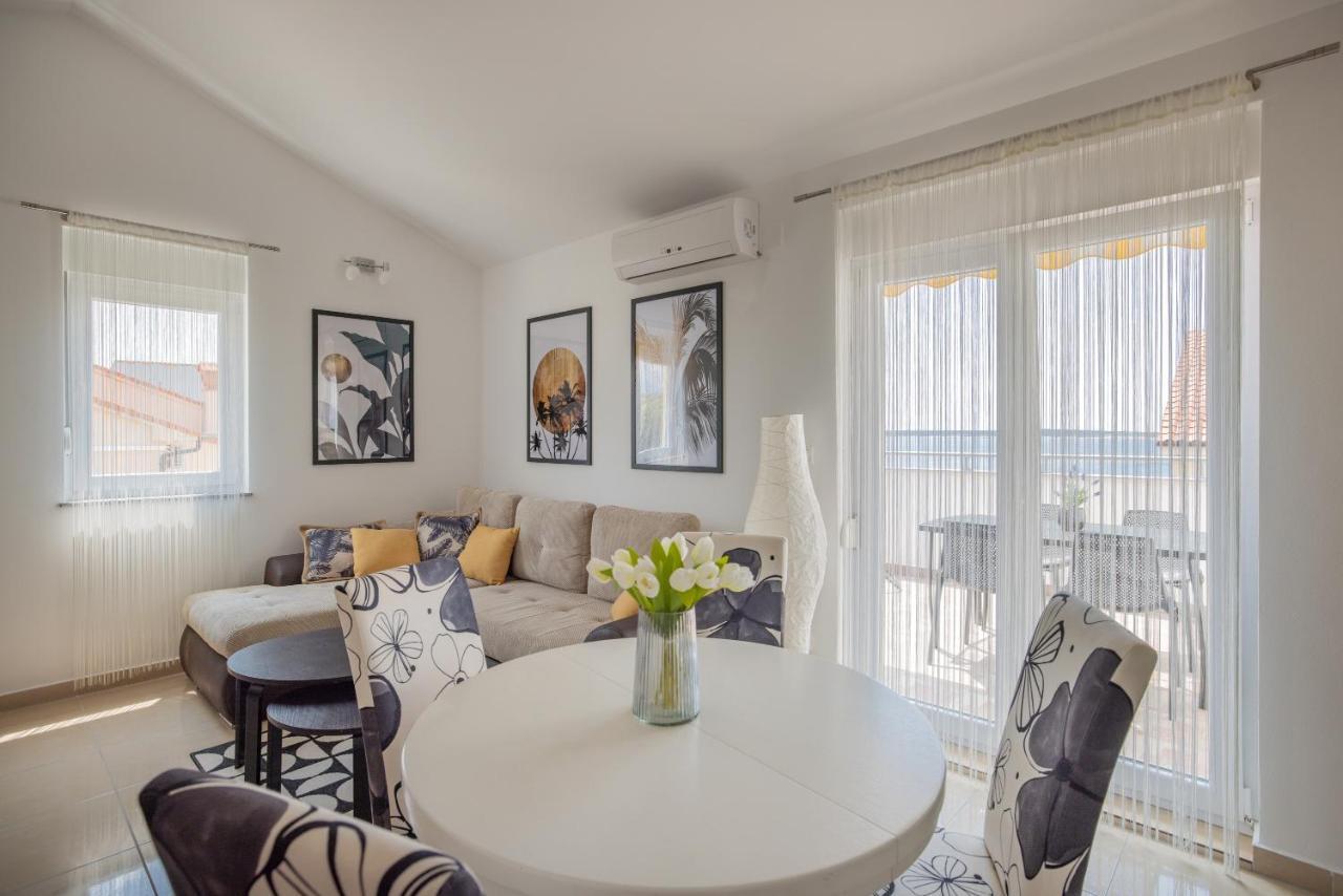 Chill 4 Real Sea View Mandre Apartment Exterior foto
