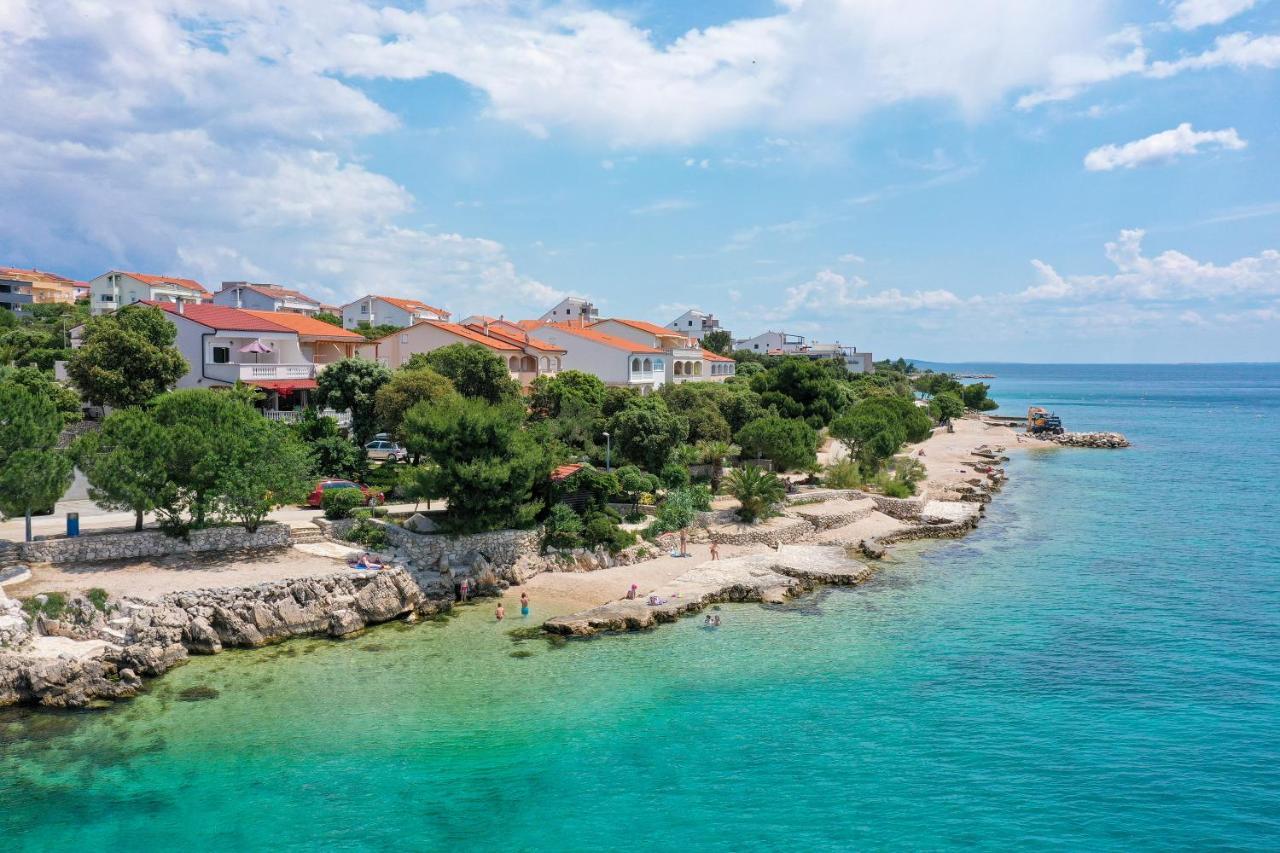 Chill 4 Real Sea View Mandre Apartment Exterior foto
