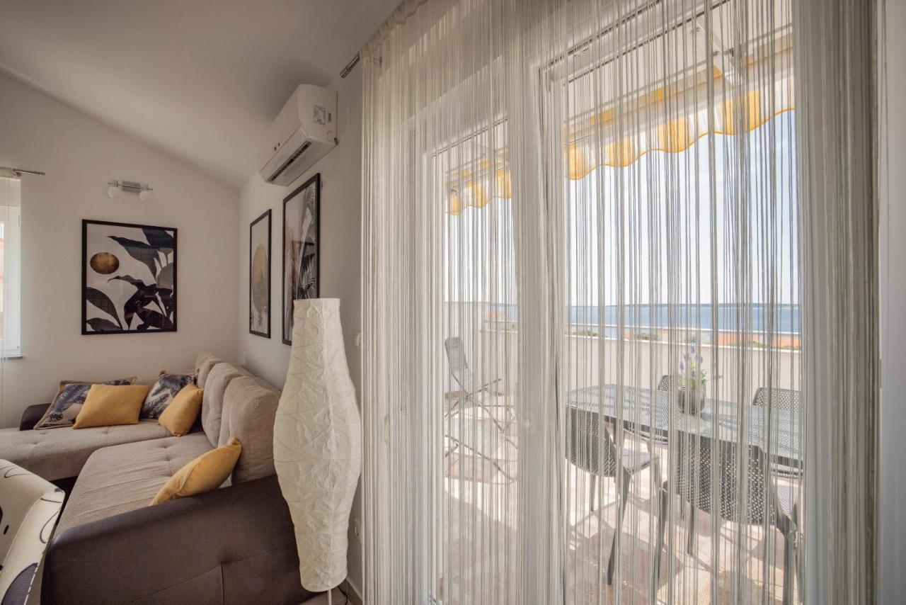 Chill 4 Real Sea View Mandre Apartment Exterior foto