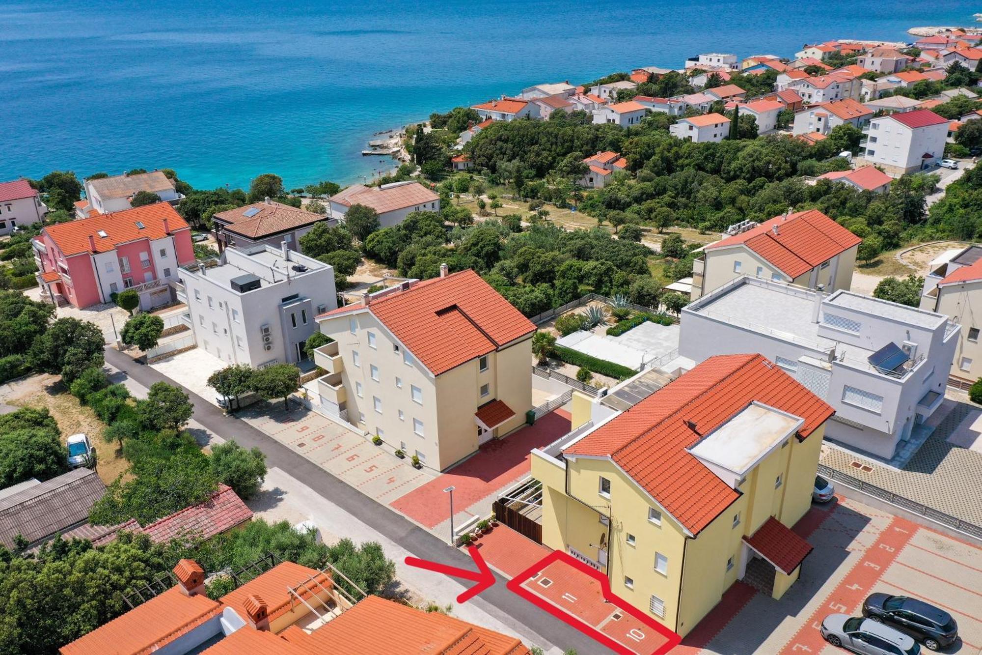 Chill 4 Real Sea View Mandre Apartment Exterior foto